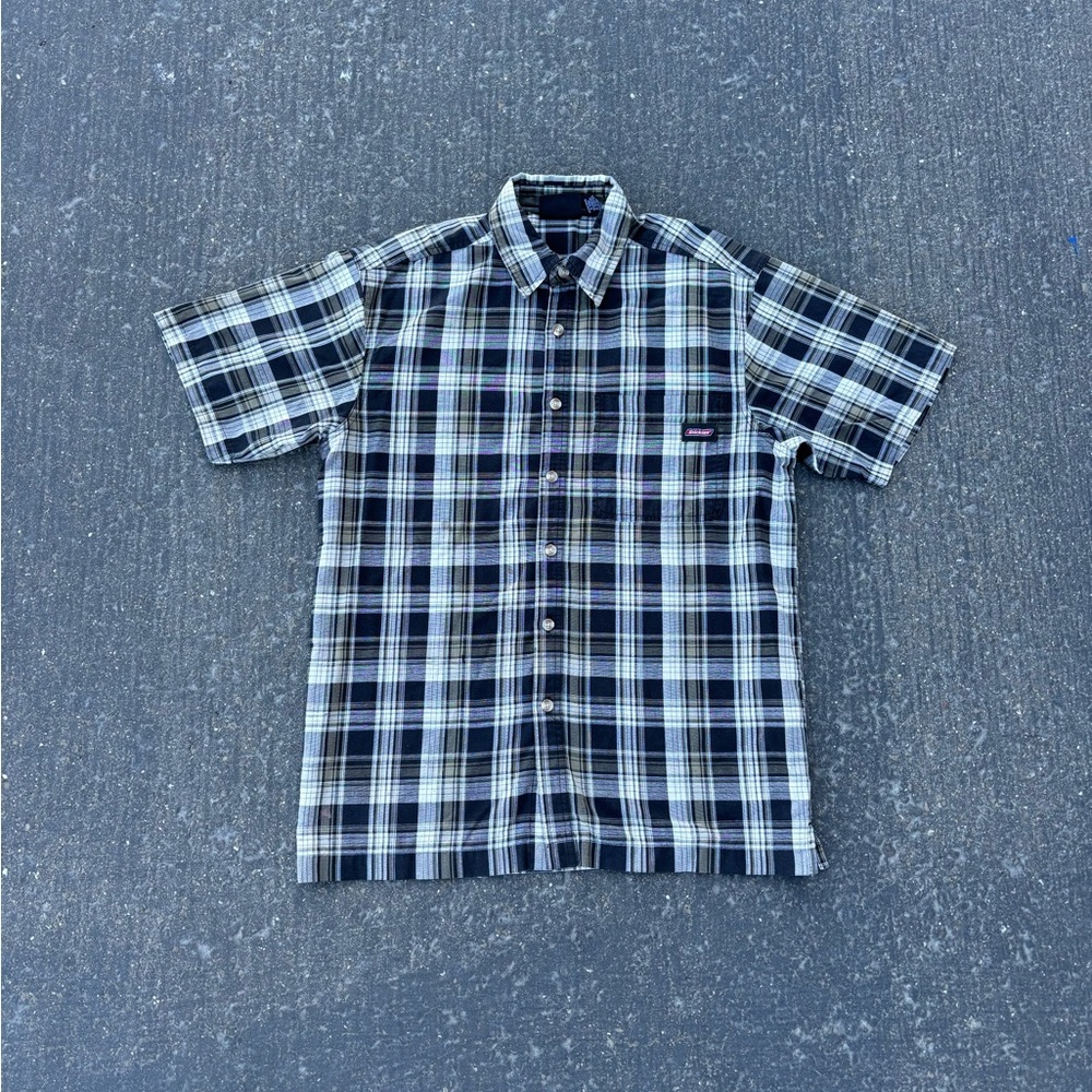 Y2K Dickies Button Up Shirt Polo